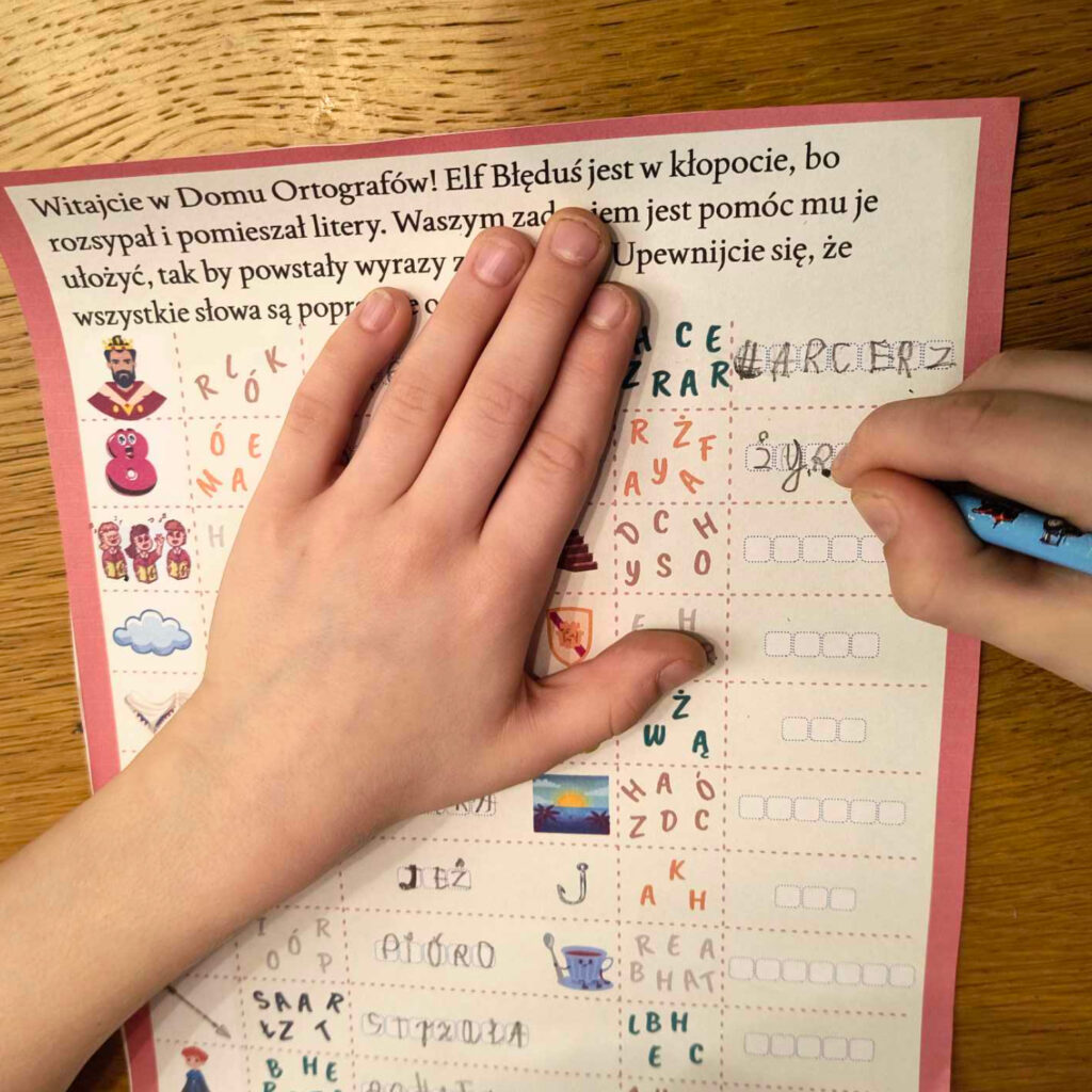 zimowa gra zagadkowa dla dzieci
