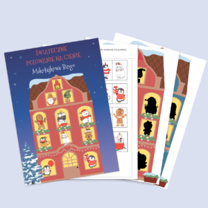 Świąteczne polowanie na cienie - Mikołajkowe Bingo