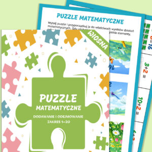 nauczaki puzzle matematyczne