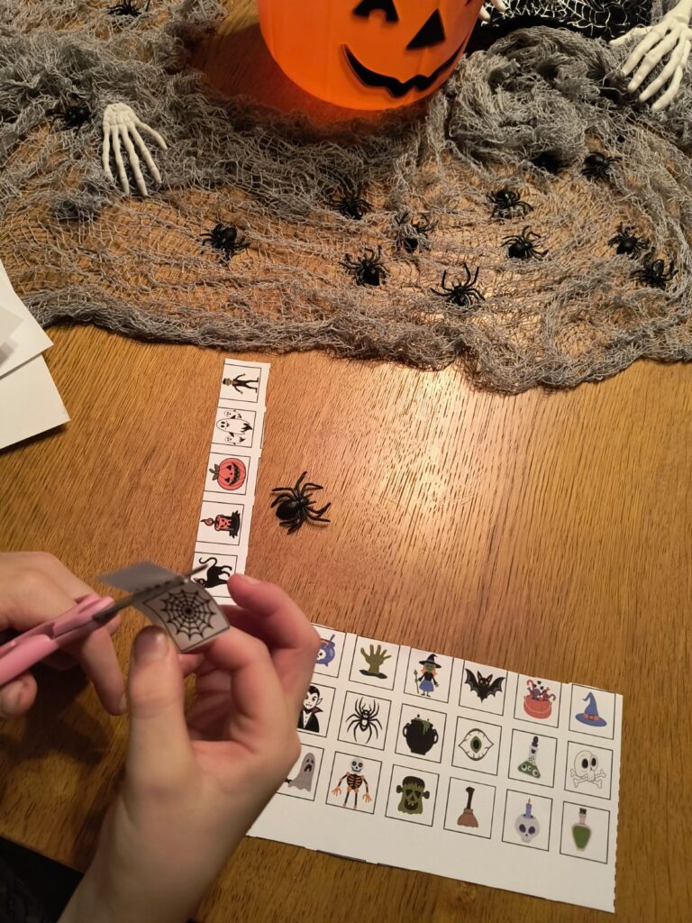 halloweenowe bingo